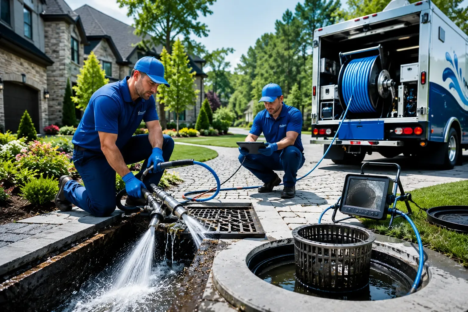 Local outdoor drain cleaning professionals in Pitts, GA